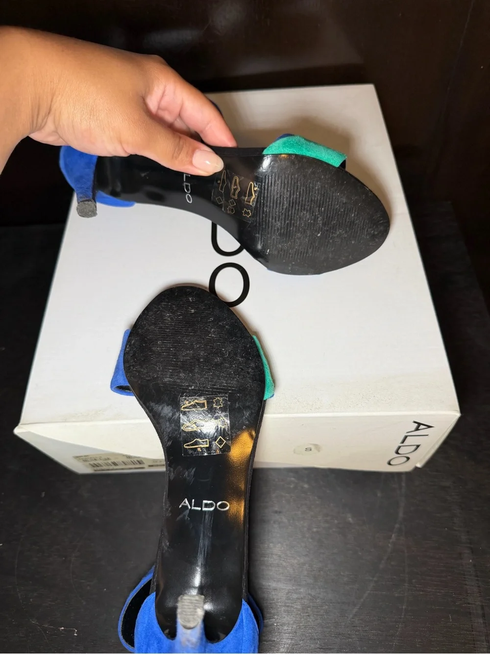 Aldo deserto suede